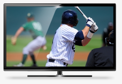 Dish Mlb Extra Innings Batter On Tv - Television Set, HD Png Download, Transparent PNG
