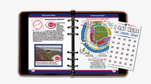 2 - Mlb Ballpark Pass Port Book, HD Png Download, Transparent PNG