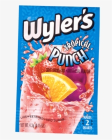Wyler’s Tropical Punch - Wyler's Drink Mix 2 Qt, HD Png Download, Transparent PNG