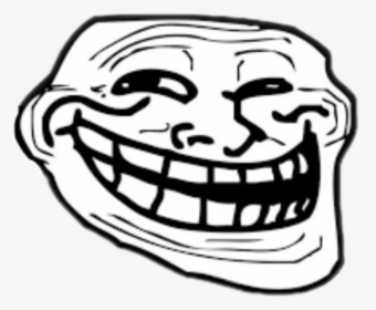 #face #funny #laugh #freetoedit - Troll Face, HD Png Download, Transparent PNG