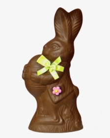 Transparent Chocolate Bunny Png - Chocolate, Png Download, Transparent PNG