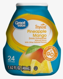 Great Value Tropical Drink Enhancer, Pineapple Mango, - Fruit, HD Png Download, Transparent PNG