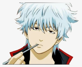 White Haired Main Characters , Png Download - Gintama Png, Transparent Png, Transparent PNG
