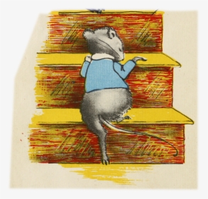 Little Gray Mouse - Illustration, HD Png Download, Transparent PNG
