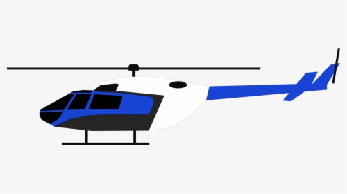 Transparent Helicopter Clipart - Police Helicopter Png Cartoon, Png Download, Transparent PNG