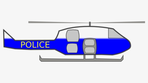 Top Police Helicopter Clipart, HD Png Download, Transparent PNG