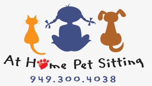 At Home Pet Sitting - Little Girl Silhouette, HD Png Download, Transparent PNG