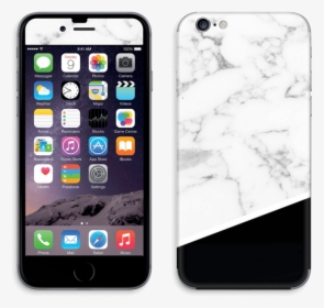 Black And White Skin Iphone 6/6s - Разрешение Экрана Iphone 6, HD Png Download, Transparent PNG