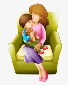 Mom And Son Png - Activities Of A Mother, Transparent Png, Transparent PNG