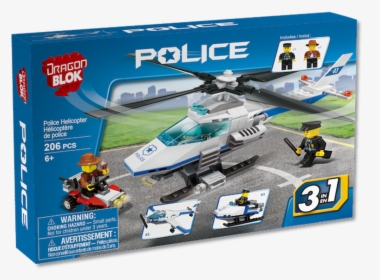 Police Helicopter - Lego, HD Png Download, Transparent PNG