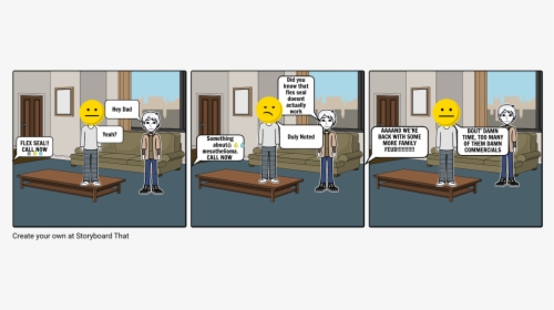 Do A 2nd Person Comic Strip, HD Png Download, Transparent PNG