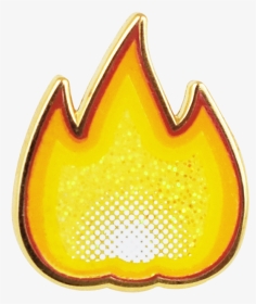Fire Emoji Pin Clipart , Png Download, Transparent Png, Transparent PNG