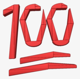 Emoji 100 Png, Transparent Png, Transparent PNG