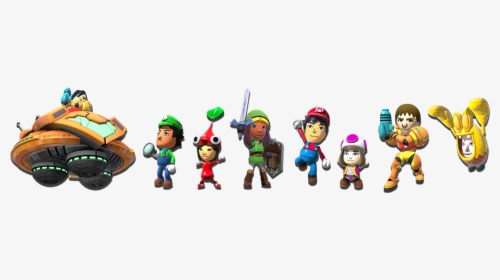 Nintendo Land Characters, HD Png Download, Transparent PNG