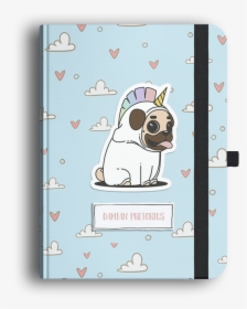 Picture Of Corn Dog Luxury Journal - Pug, HD Png Download, Transparent PNG
