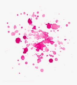 Transparent Blue Splatter Png - Pink Splatter Background, Png Download, Transparent PNG