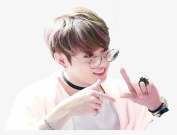 Jungkook Bts Wearing Glasses, HD Png Download, Transparent PNG