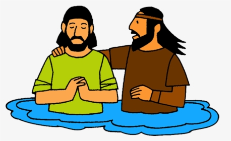 Baptism Of Jesus - Jesus Is Baptised Clipart, HD Png Download, Transparent PNG