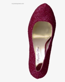 Women S Sugarfree Shoes Siri Glitter Red Glitter - Flip-flops, HD Png Download, Transparent PNG