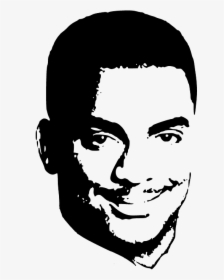 Black And White Fresh Prince, HD Png Download, Transparent PNG