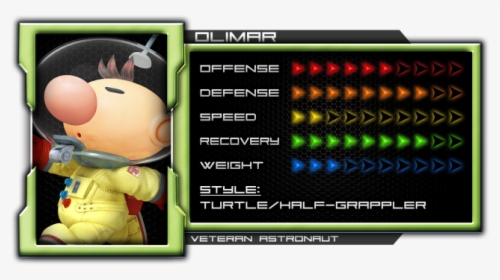Olimar - Ssb4 Bayonetta Stats, HD Png Download, Transparent PNG