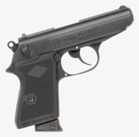 Blank Firing Black Walther Ppk Pistol - Kimber 1911 Tactical, HD Png Download, Transparent PNG