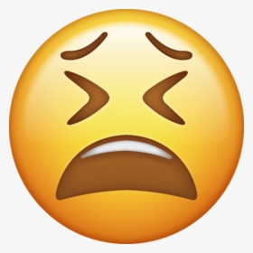 Tired Emoji Png, Transparent Png, Transparent PNG