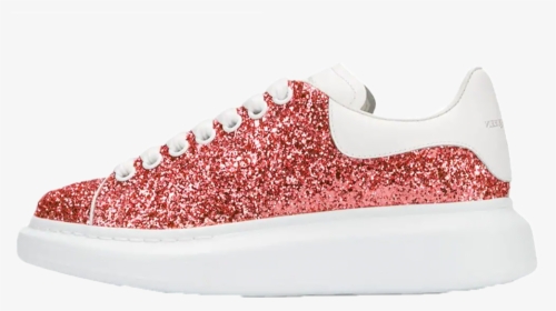 Alexander Mcqueen Glitter Coral - Red Sparkly Alexander Mcqueen Sneakers, HD Png Download, Transparent PNG