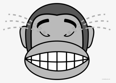 Transparent Pillow Clipart - Monkey Emoji Face Expressions, HD Png Download, Transparent PNG
