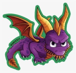 Image Of Spyro - Cartoon, HD Png Download, Transparent PNG