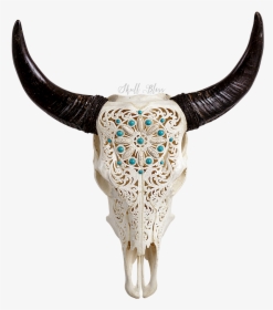 Skull Decorative Bull Head, HD Png Download, Transparent PNG