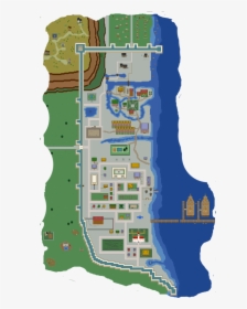 Ados City - Map, HD Png Download, Transparent PNG