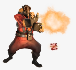 Team Fortress 2 Logo Png -team Fortress 2 Pyro Render - Team Fortress 2 Render, Transparent Png, Transparent PNG