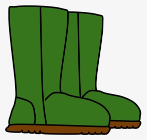 Boots, Snow, Rain, Green,, HD Png Download, Transparent PNG