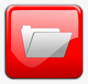 Folder Button Clip Arts - File Button Icon Png, Transparent Png, Transparent PNG