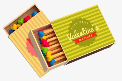 Matches Download Transparent Png Image - Valentine's Day, Png Download, Transparent PNG