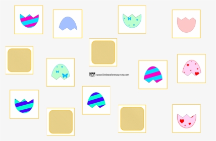 Match Egg Halves Cards Cover, HD Png Download, Transparent PNG