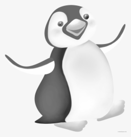 Penguin Clip Art Antarctica Illustration Image - Transparent Background Penguin, HD Png Download, Transparent PNG