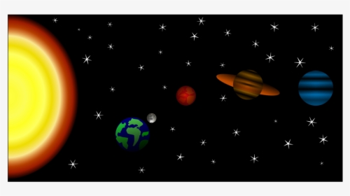 Atmosphere,astronomical Object,space - Sistema Solar En Inkscape, HD Png Download, Transparent PNG