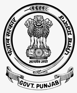 Govt Of Punjab India Logo, HD Png Download, Transparent PNG