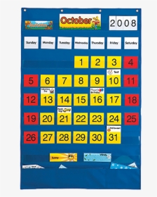 Pocket Chart Calendar, HD Png Download, Transparent PNG