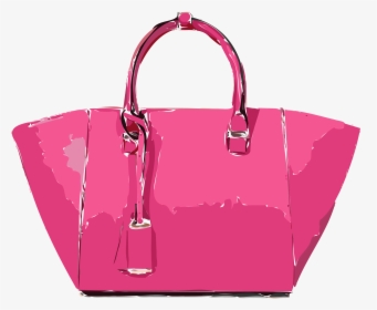 Pink Leather Handbag Icons - Transparent Background Png Handbag, Png Download, Transparent PNG