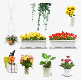 Transparent Flower Vase Clipart - Flower Vase Pot Design Flower Pot Png, Png Download, Transparent PNG