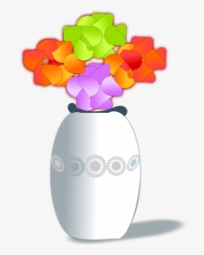 Transparent Vase Clipart - Vase Clipart, HD Png Download, Transparent PNG