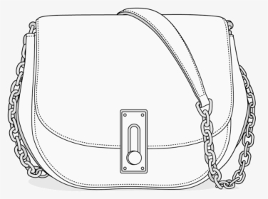 Vector Product Jenny Red - Technical Drawing Bag Vector, HD Png Download, Transparent PNG