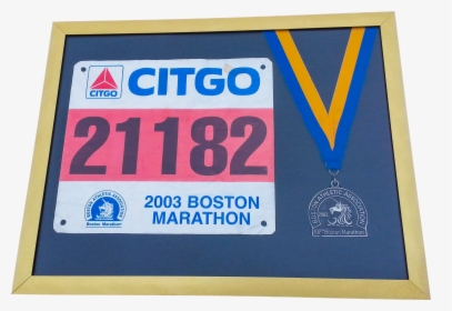 Boston Marathon Medals, Award Frame - Poster, HD Png Download, Transparent PNG