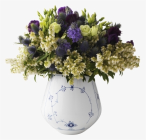 Royal Copenhagen Blue Fluted Vase Large, HD Png Download, Transparent PNG