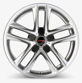 V12 D668 Hypersilver Wheels & Rims - 2d Car Without Wheel, HD Png Download, Transparent PNG