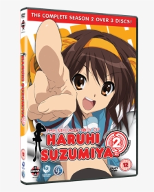 The Melancholy Of Haruhi Suzumiya - Cartoon, HD Png Download, Transparent PNG