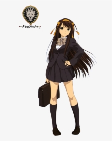 Haruhi Suzumiya Anime Mangaka - Disappearance Of Haruhi Suzumiya School Uniform, HD Png Download, Transparent PNG